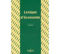 Lexique d'économie, 6e édition
