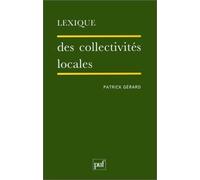 Lexique Des Collectivites Locales