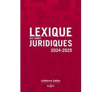 Lexique Des Termes Juridiques