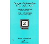 Lexique d'informatique français-anglais-berbère - Samiya Saad-Buzefran - L'harmattan - broché - Livre