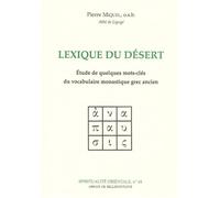 Lexique du desert - Miquel-P - Abbaye De Bellefontaine - broché - Etude