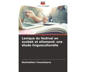 Lexique du festival en ouzbek et allemand: une étude linguoculturelle