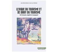 Lexique Du Tourisme Et De Droit Du Tourisme