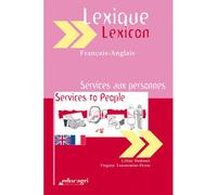 Lexique Français-Anglais : Services aux personnes - Dudouet - Educagri - broché - Dictionnaire et encyclopédie
