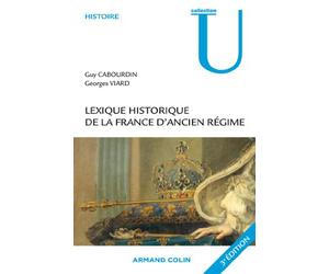 Lexique historique de la France d'Ancien Régime
