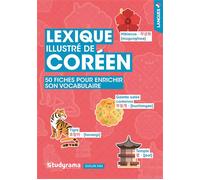 Lexique illustré de coréen 50 fiches pour enrichir son vocabulaire - Eunjin Kim - Studyrama Eds - broché - Méthode de langue