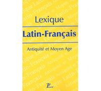 Lexique latin-français Antiquité et Moyen Age. - Collectif - Picard - broché - Dictionnaire et encyclopédie