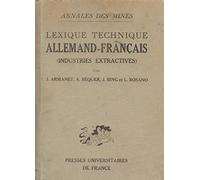 Lexique technique allemand-français
