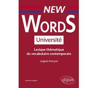 Lexique Thématique Du Vocabulaire Contemporain Anglais-Français