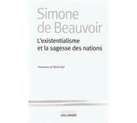 L'existentialisme et la sagesse des nations Simone de Beauvoir (Auteur)