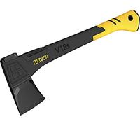 LEXIVON Hache Merlin Bois fendre V18S - Hachette Bois Bucheron de 45 cm | Manche Ergonomique en Composite Fibre de Verre avec Grip en Caoutchouc TPR | Étui de Transport Inclus (LX-V18S)