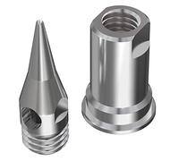 LEXIVON Lot de 2 pointes de fer à souder pour chalumeau au butane - Compatible avec les modèles LX-770 et LX-771 (LX-TIP-HCST)