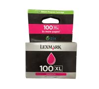LEXMARK 100XL (14N1070E) MAGENTA INK - 600 PAGES | POUR GENESIS S815
