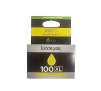 LEXMARK 100XL 14N1071E JAUNE ENCRE - 600 PAGES POUR GENESIS S815