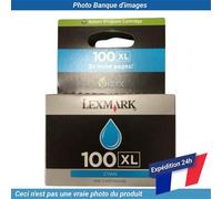 Lexmark 100XL (14N1069E) - Cyan - Cartouche d'encre - Grande capacité