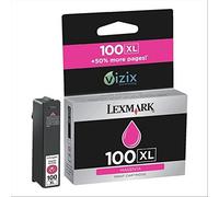 Lexmark 100XL Cartouche d'encre Lexmark Return Programme haute capacité Magenta