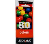 Lexmark 12A1980E 80 Cartouche Original Couleur 3200/5000/5700/7000 /45 /Z11/