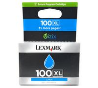 Lexmark 14N1069E 100XL Cartouche Original Cyan XL S305/S405/S605/S610 [A Box]