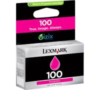 Lexmark 14N1070E/100XL - Cartouche d'encre magenta haute capacité, 600 pages