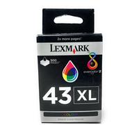 LEXMARK 18YX143E 43XL CARTOUCHE ORIGINALE COULEUR P250/P350/X4850/X4875/X4950
