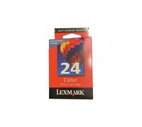 LEXMARK 24 (18C1524E) TRICOLORE INK - 125 PAGES | POUR X-3430