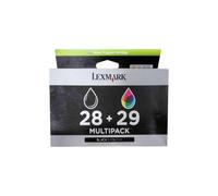 LEXMARK 28 29 18C1520E NOIR/COULEUR ENCRE - 175 PAGE EN NOIR ET BLANC POUR X-2500