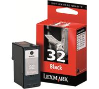 Lexmark Cartridge No. 32 - Noir - original - cartouche d'encre - pour Lexmark P4310, X3310, X5450, X5470, X7310, X7350, X8310, X8350, Z810, Z812, Z816, Z818