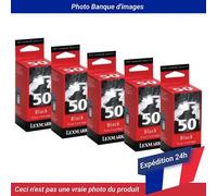 Lexmark 50 Ink Cartridge Black Pack Of 5