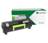 Lexmark Toner Noir Original 51B2000 pour MS/MX317/417/517/617