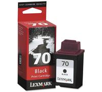 Lexmark 70 Noire cartouche d'encre authentique (TVA incluse)