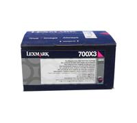 70C0X30 LEXMARK 700X3 CARTOUCHE DE TONER MAGENTA