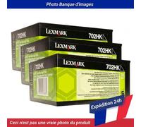 Lexmark 702H Toner Black 3 Pack