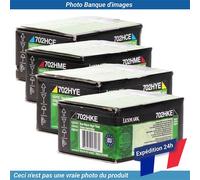 Lexmark 702HKE Corp Toner Black 4K 2 Pack