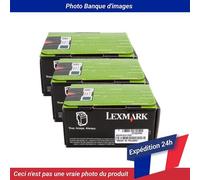 Lexmark 702HKE Corp Toner Black 4K 3 Pack