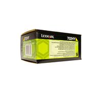 LEXMARK 702HY (70C2HY0) JAUNE TONER - 3000 PAGES | POUR CS-310N