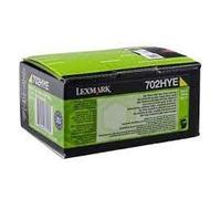 Lexmark 702HY Cartouche de toner 1 pièce(s) Original Jaune