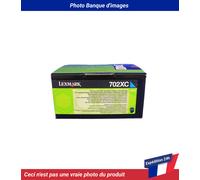 Lexmark Cartouche de toner originale 70C2XC0 (70C2XCE) Cyan pour CS 510
