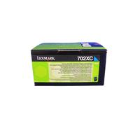 Lexmark Cartouche de toner originale 70C2XC0 (70C2XCE) Cyan pour CS 510