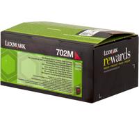 Lexmark Toner magenta 702M (70C20M0) — 1 000 pages — pour CS-310N
