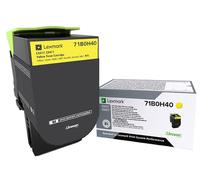 Lexmark 71B0H40 Kit toner jaune, 3.500 Pages ISO/IEC 19752 pour Lexmark CS 417/517