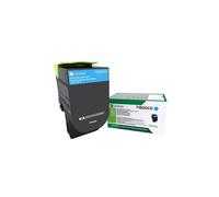 Lexmark 71B20C0 Cartouche Toner Cyan Original 2300 pages - CX317dn, CX417dn, CS317dn, CS417dn - Technologie Laser - Pays d'origine Multiple