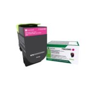 Lexmark 71B20M0 Cartouche Toner Magenta Original, Rendement 2300 Pages, Compatibilité CX317dn, CX417de, CS317dn, CS417dn, Technologie Laser