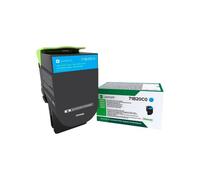 Lexmark 71B20x0 - Toners couleur Cyan pour imprimante laser