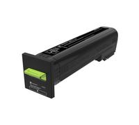 Lexmark 72K2XKE Cartouche Toner Original Noir Haut Rendement (XL) 33000 pages, Compatibilité CS820/CX8xx, Technologie Laser