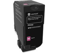 Lexmark 74C1SM0 Cartouche de Toner pour CS720, CS725, CX725 Magenta