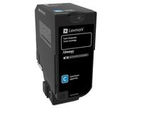 Lexmark 74C20CE - Toner cyan, 3 000 pages