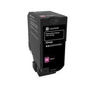 Lexmark 74C20M0 Cartouche Toner Magenta Original – 3000 pages – Compatible CX725de/dhe, CS725de/CS720de – Technologie Laser