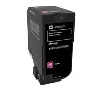 Lexmark Cartouche de toner 74C20ME Original – LCCP LRP Entreprise – Magenta