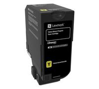 Lexmark 74C20Y0 toner cartridge 1 pc(s) Original Yellow