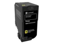Lexmark 74C20YE - Toner jaune, 3 000 pages